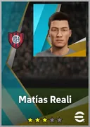 بطاقة Matías Reali · RWF