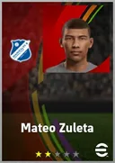 بطاقة Mateo Zuleta · LWF