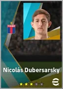 بطاقة Nicolás Dubersarsky · CMF