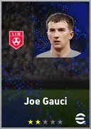 Carte de Joe Gauci · GK