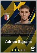 Adrian Bajrami CB card