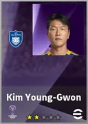 Kim Young-Gwon CB card