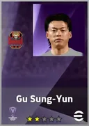 بطاقة Gu Sung-Yun · GK