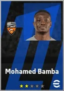 Carte de Mohamed Bamba · CF