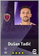Dušan Tadić AMF card