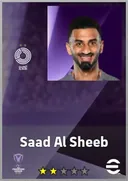 Carte de Saad Al Sheeb · GK