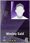 بطاقة Wesley Saïd · CF