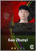 Gao Zhunyi CB card