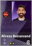 Carte de Alireza Beiranvand · GK