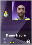 بطاقة Dame Traoré · CB
