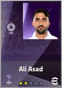 Ali Asad AMF card