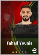 بطاقة Fahad Younis · GK