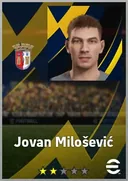 بطاقة Jovan Milošević · CF