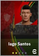 بطاقة Iago Santos · CB