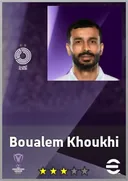 Carte de Boualem Khoukhi · CB