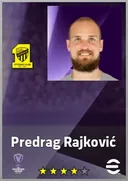 Carte de Predrag Rajković · GK