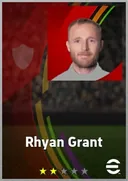 بطاقة Rhyan Grant · RB