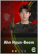 Carte de Ahn Hyun-Beom · RB