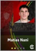 Carte de Matías Nani · CB