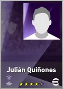 Carte de Julián Quiñones · CF