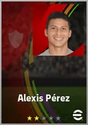 بطاقة Alexis Pérez · CB
