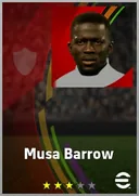 بطاقة Musa Barrow · LWF