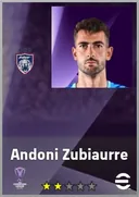 Andoni Zubiaurre GK card