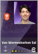 Van Wermeskerken Sai RB card