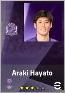Carte de Araki Hayato · CB