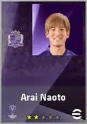 بطاقة Arai Naoto · RMF