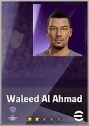 Carte de Waleed Al Ahmad · CB