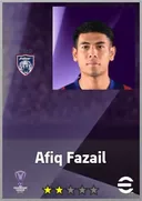 Carte de Afiq Fazail · CMF