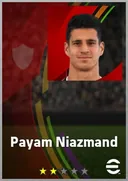 بطاقة Payam Niazmand · GK