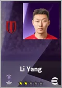 بطاقة Li Yang · CB
