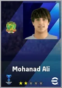 بطاقة Mohanad Ali · CF