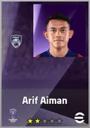 بطاقة Arif Aiman · RMF