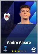 بطاقة André Amaro · CB