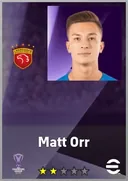 Carte de Matt Orr · CF