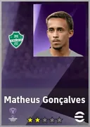 بطاقة Matheus Gonçalves · RWF