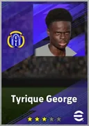 Tyrique George LWF card