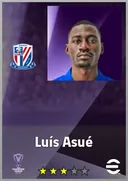بطاقة Luís Asué · CF