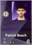 بطاقة Patrick Beach · GK