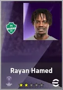 بطاقة Rayan Hamed · CB
