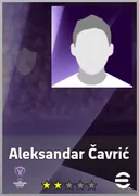 بطاقة Aleksandar Čavrić · CF