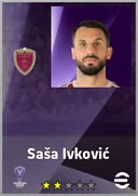 بطاقة Saša Ivković · CB