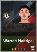 Warren Madrigal CF card