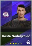 Carte de Kosta Nedeljković · RB