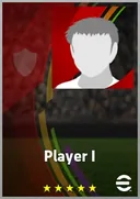 بطاقة Player I · CB