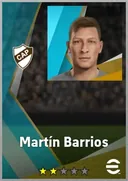 بطاقة Martín Barrios · CMF