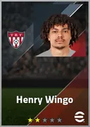 Henry Wingo RB card